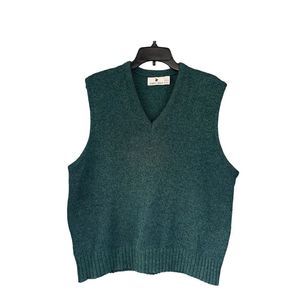 Robert Bruce mens L Teal Sweater